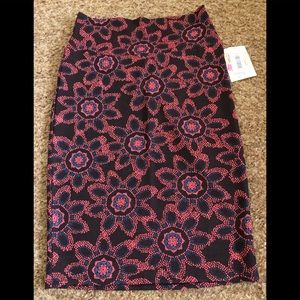 Cute 🌺 Flower Print Lularoe Cassie Skirt